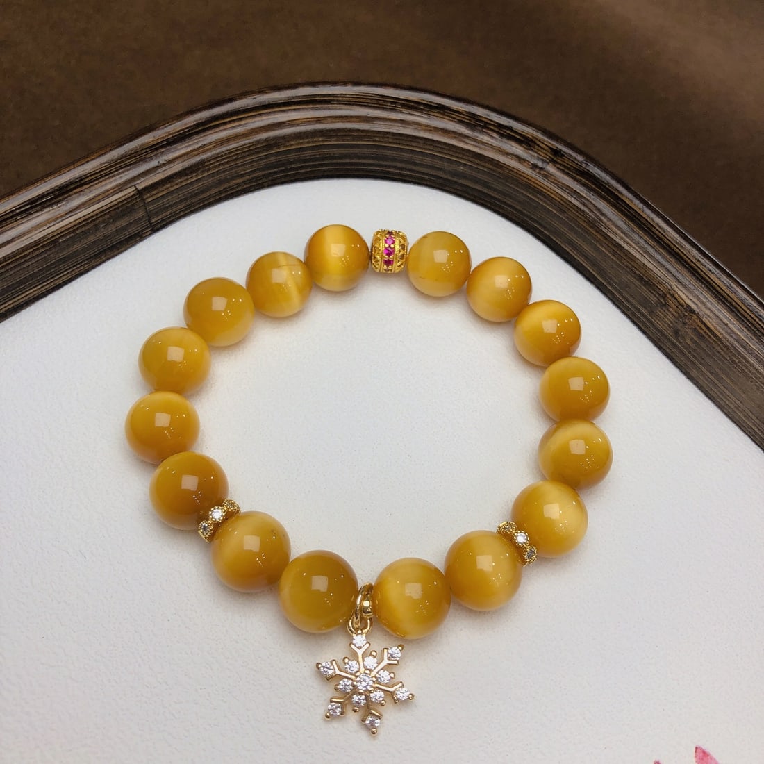 An Exquisite Crystal Bracelets: An Exquisite Crystal Bracelets,Size:7.0mm, Weight:51.1g 水晶手串