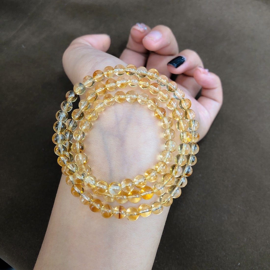 An Exquisite Crystal Bracelets: An Exquisite Crystal Bracelets,Size:5.7mm, Weight:22.6g 水晶手串