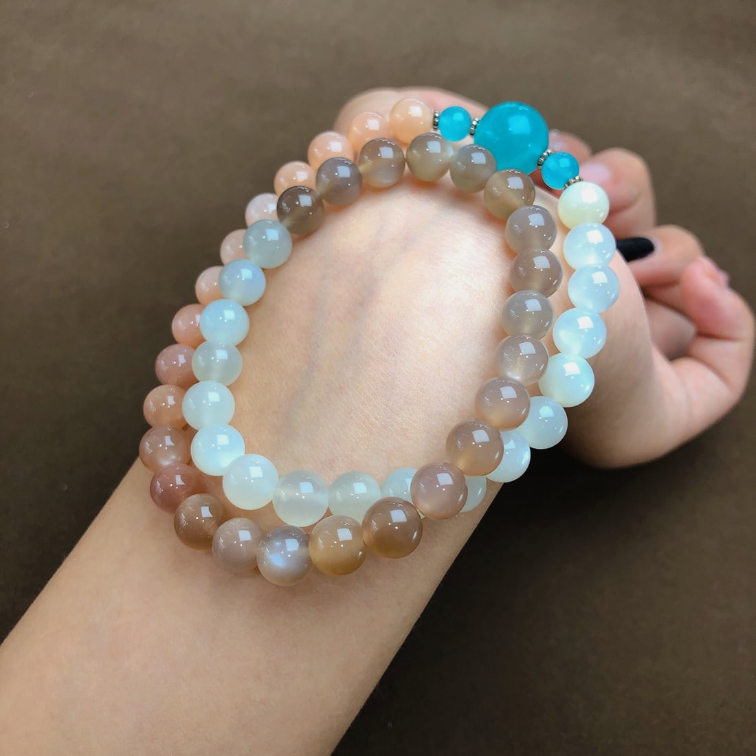 An Exquisite Moonstone Bracelets - 3
