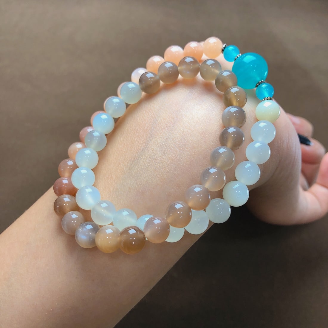 An Exquisite Moonstone Bracelets - 4