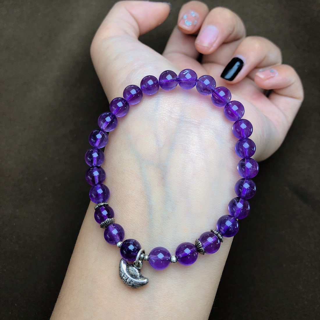 An Exquisite Crystal Bracelets: An Exquisite Crystal Bracelets,Size:7.2mm, Weight:15.3g 水晶手串