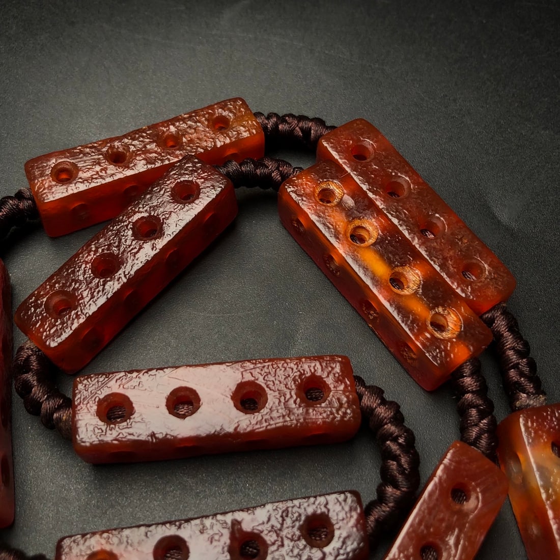 An Exquisite Agate Necklace - 7