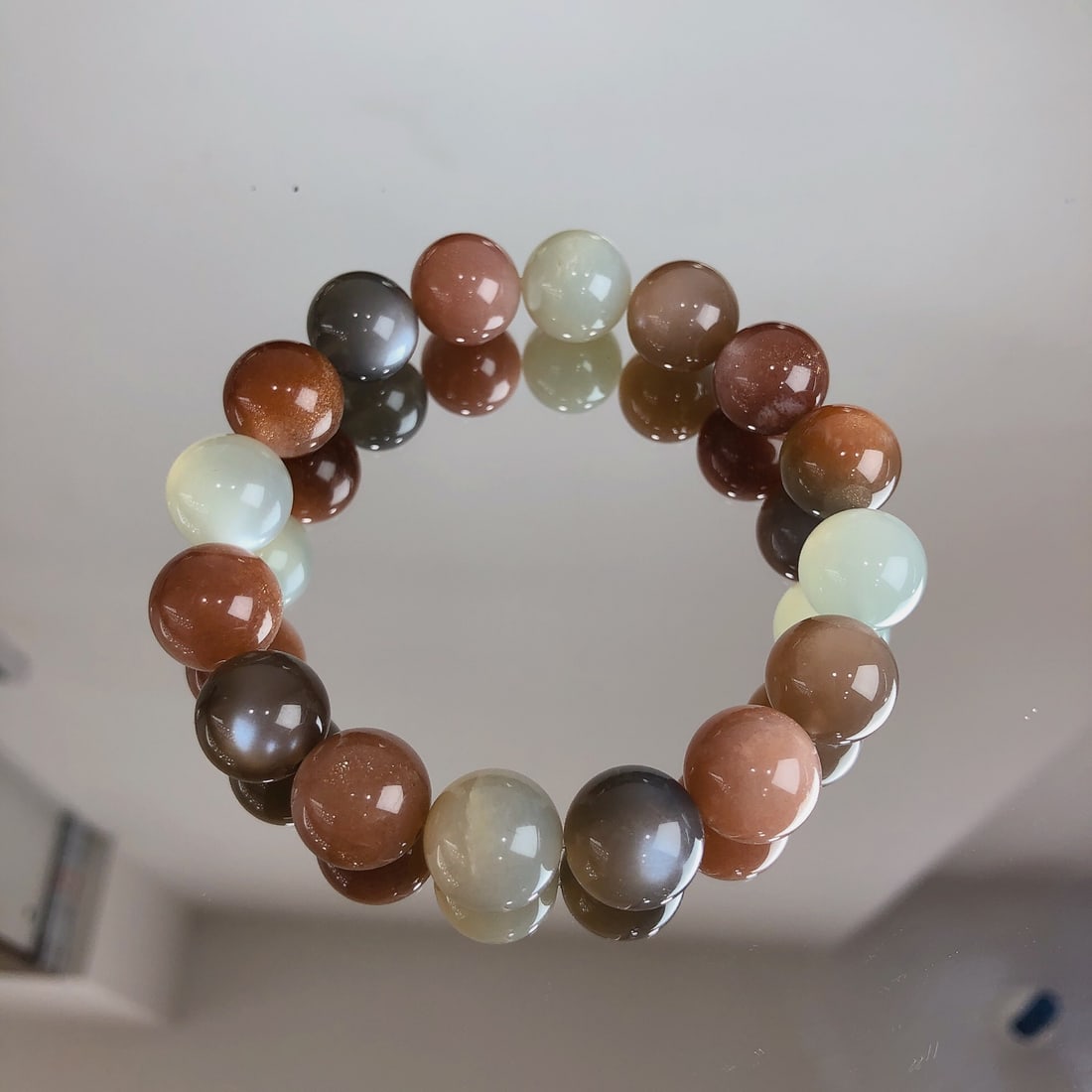 An Exquisite Moonstone Bracelets - 9