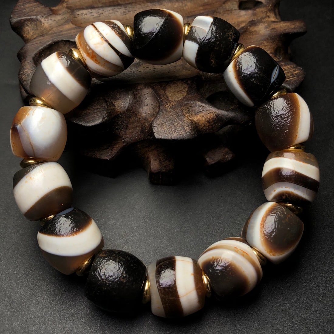 An Exquisite Agate Bracelets - 3