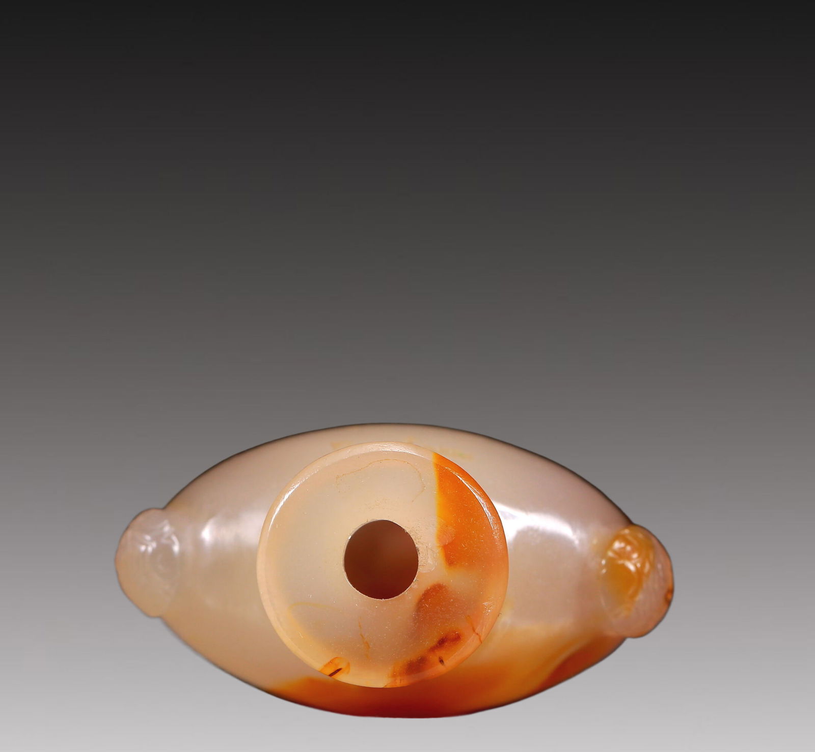 A Precious Agate Beast-Handled Snuff Bottle - 7