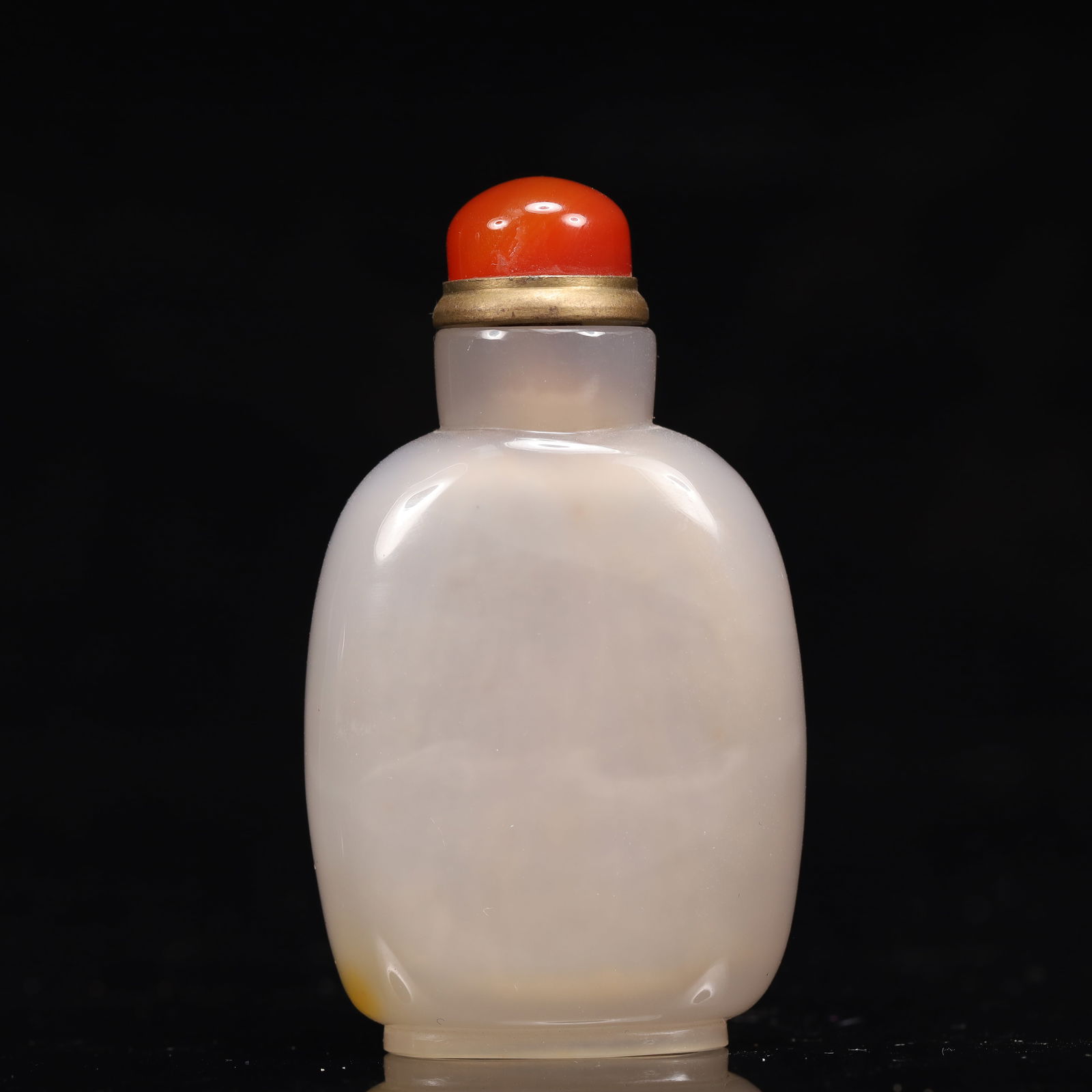 An Exquisite Agate Human-Face Pattern Snuff Bottle - 5