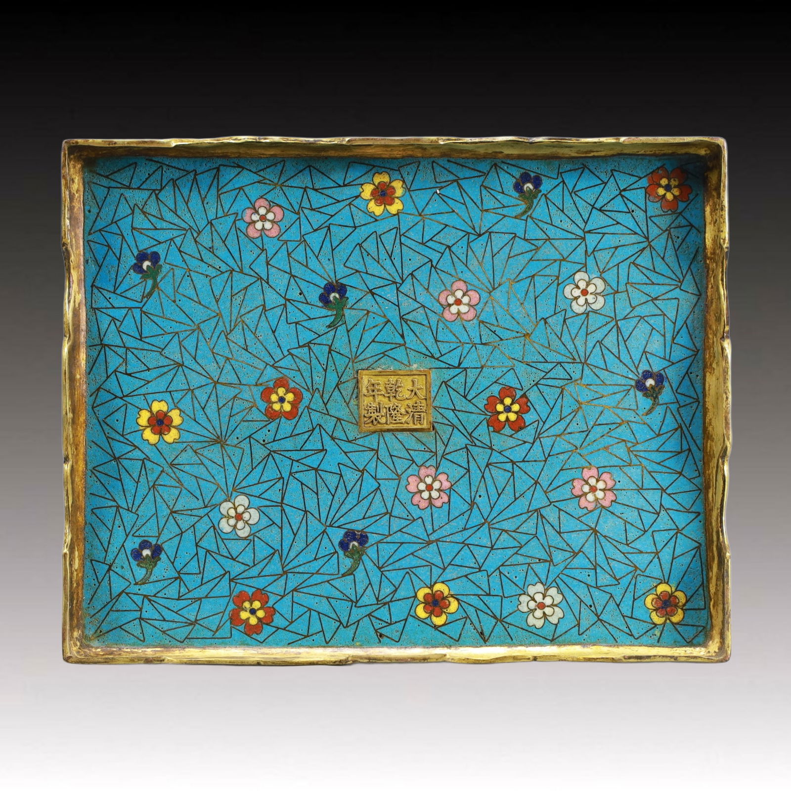 An Exquisite Cloisonne Dragon Pattern Box - 7