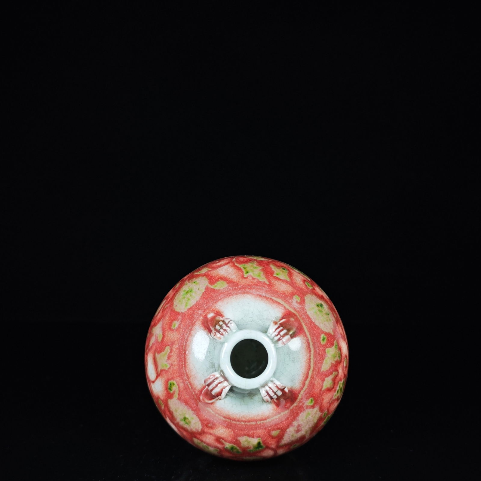 An Exquisite Underglaze-Red Flower Pattern Vase - 5