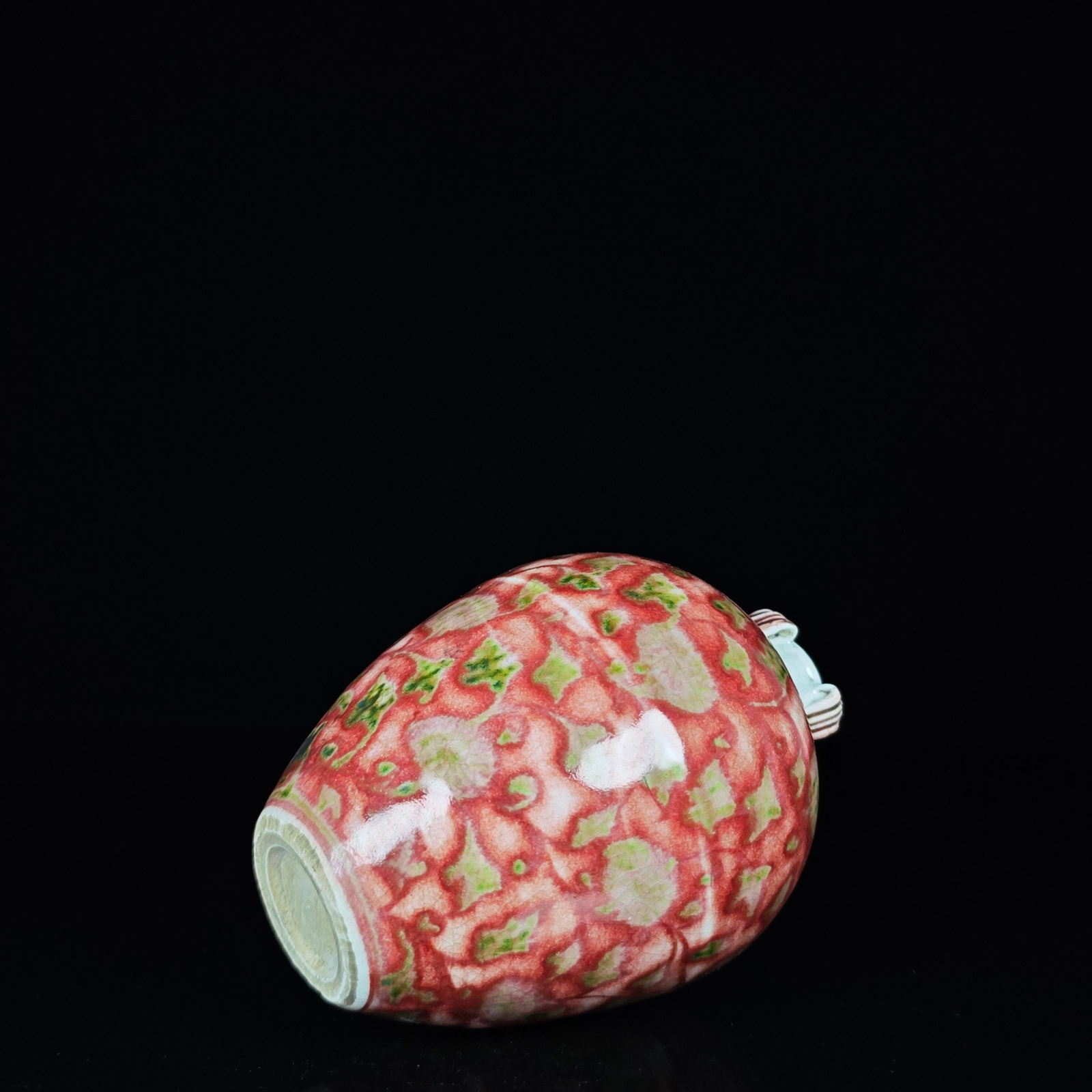 An Exquisite Underglaze-Red Flower Pattern Vase - 7