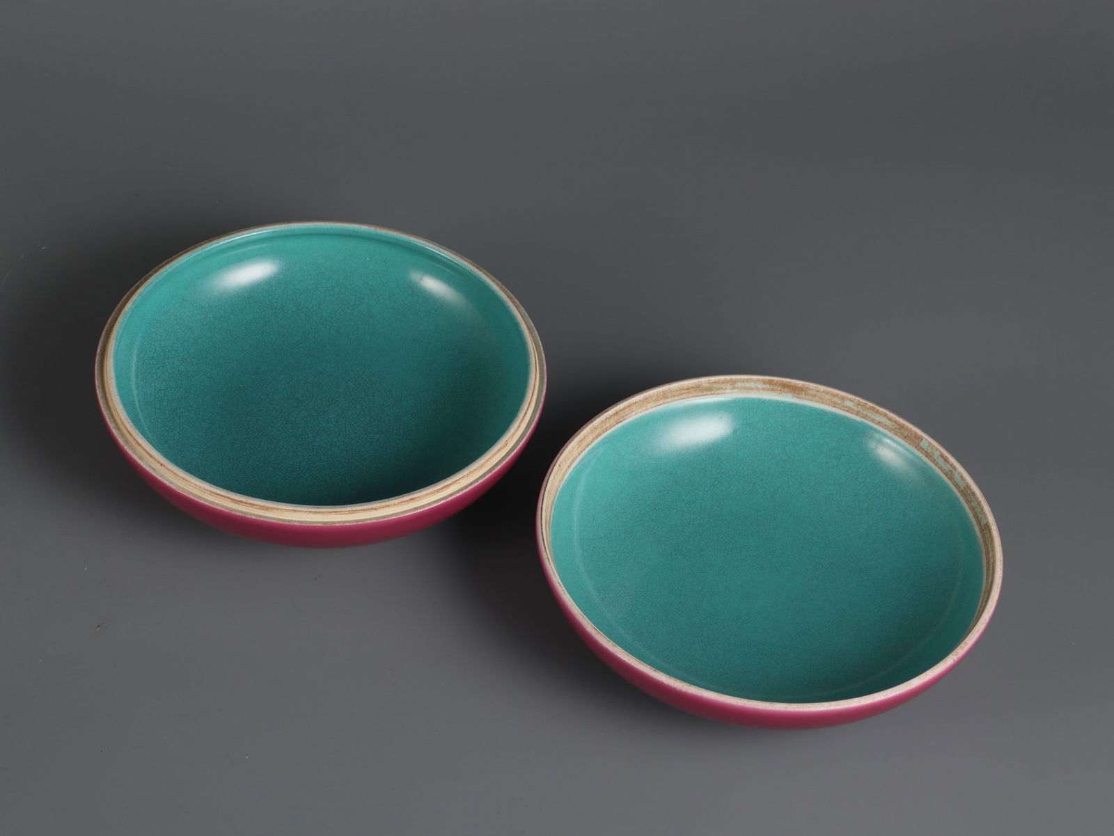 An Exquisite Ruby Red-Glazed Cover Box - 6