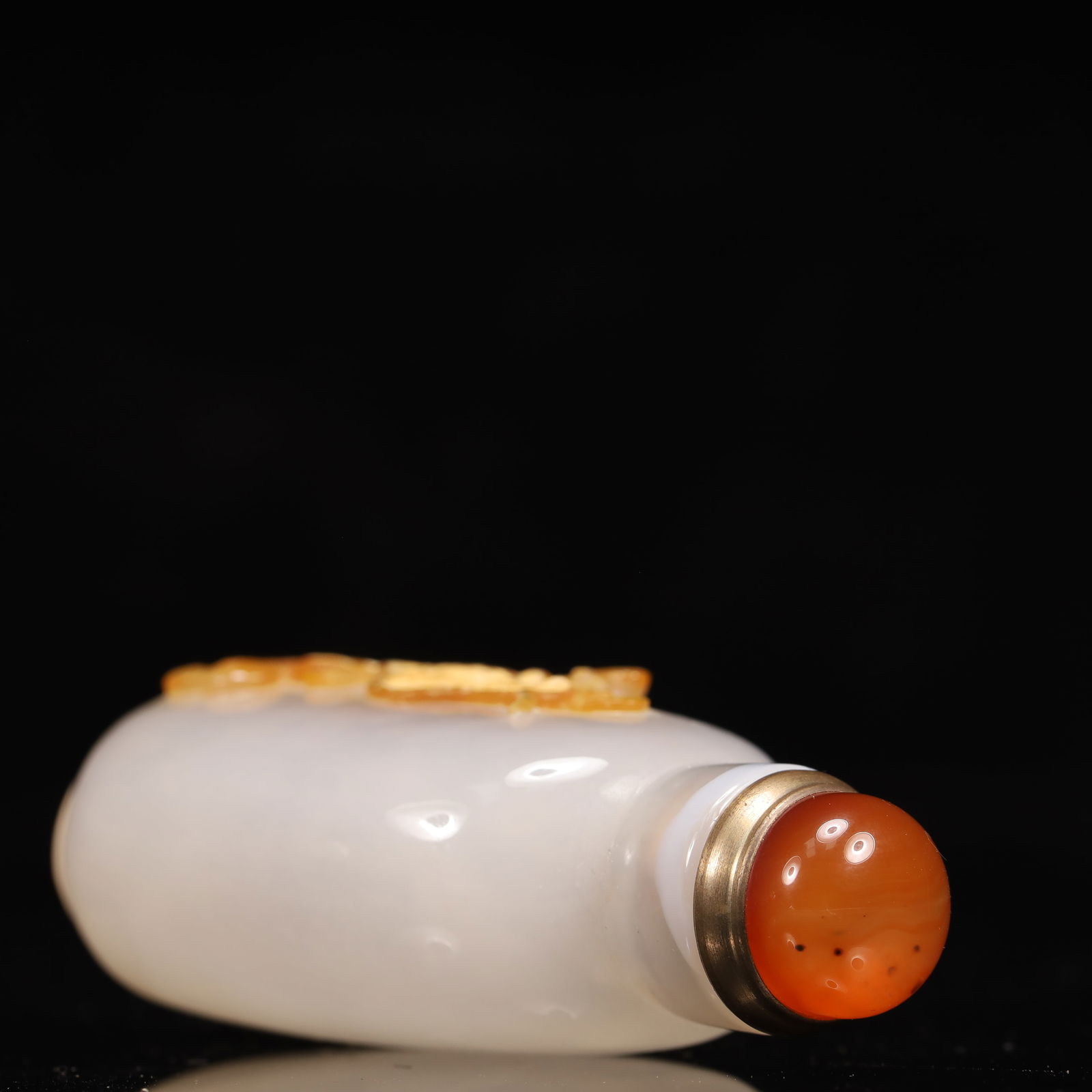 An Exquisite Agate Phoenix Pattern Snuff Bottle - 7