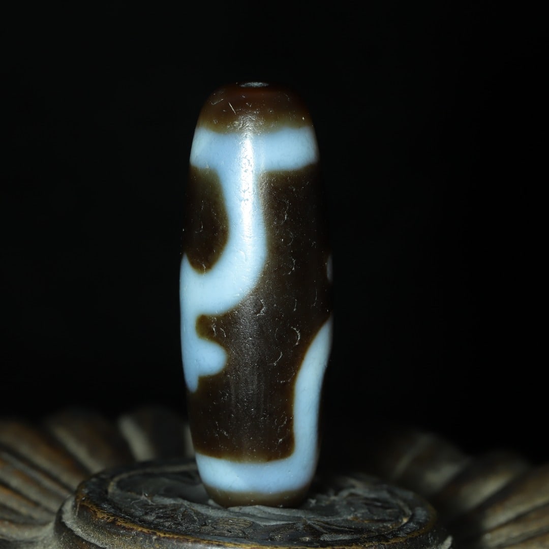 An Exquisite Dzi Bead Pendant - 4