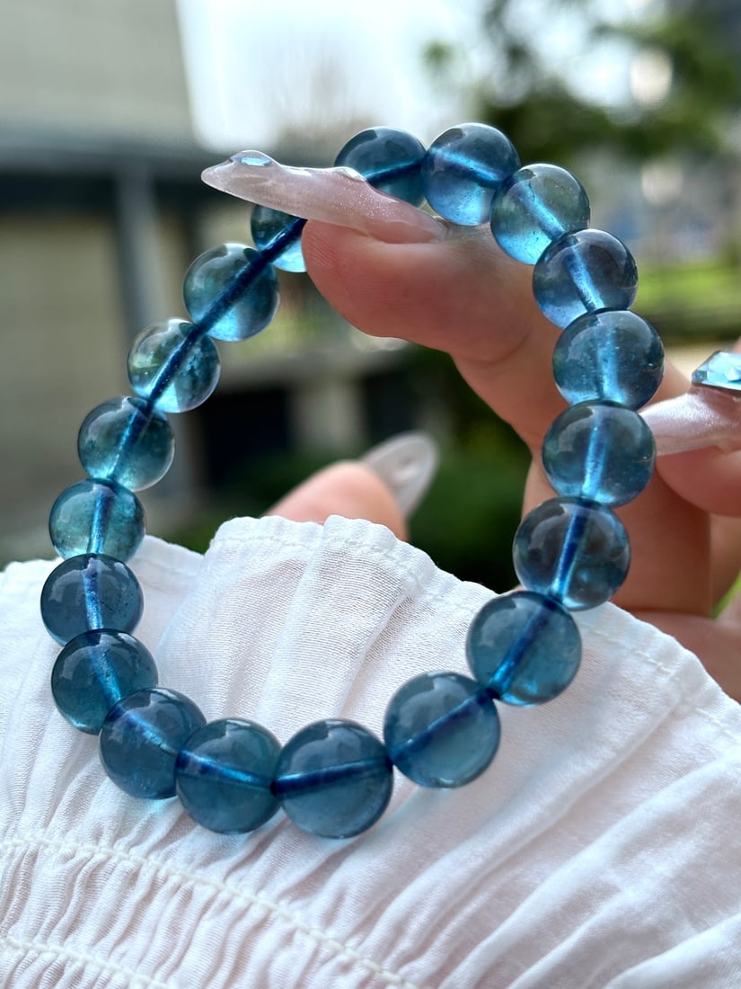 An Exquisite Aquamarine Bracelets - 4