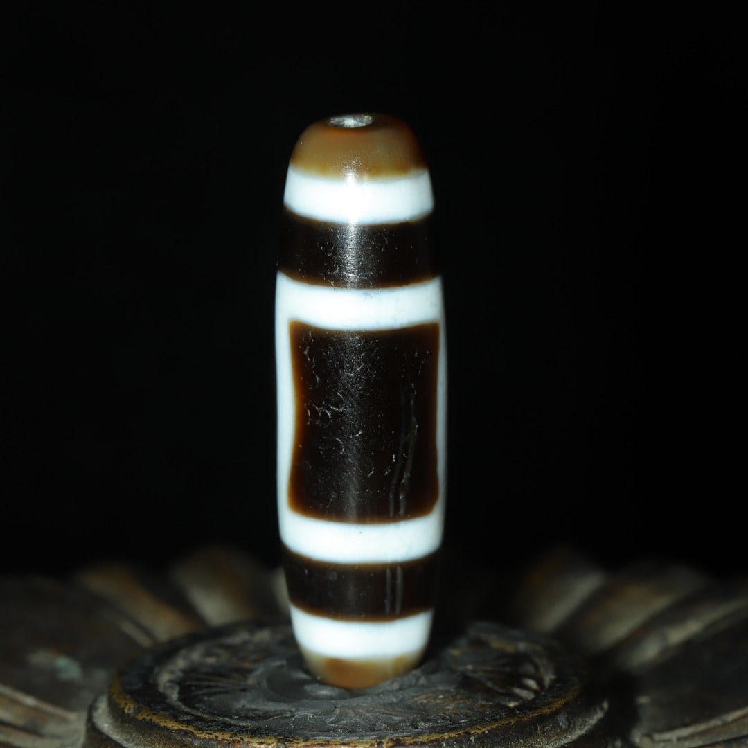 An Exquisite Dzi Bead Pendant - 4