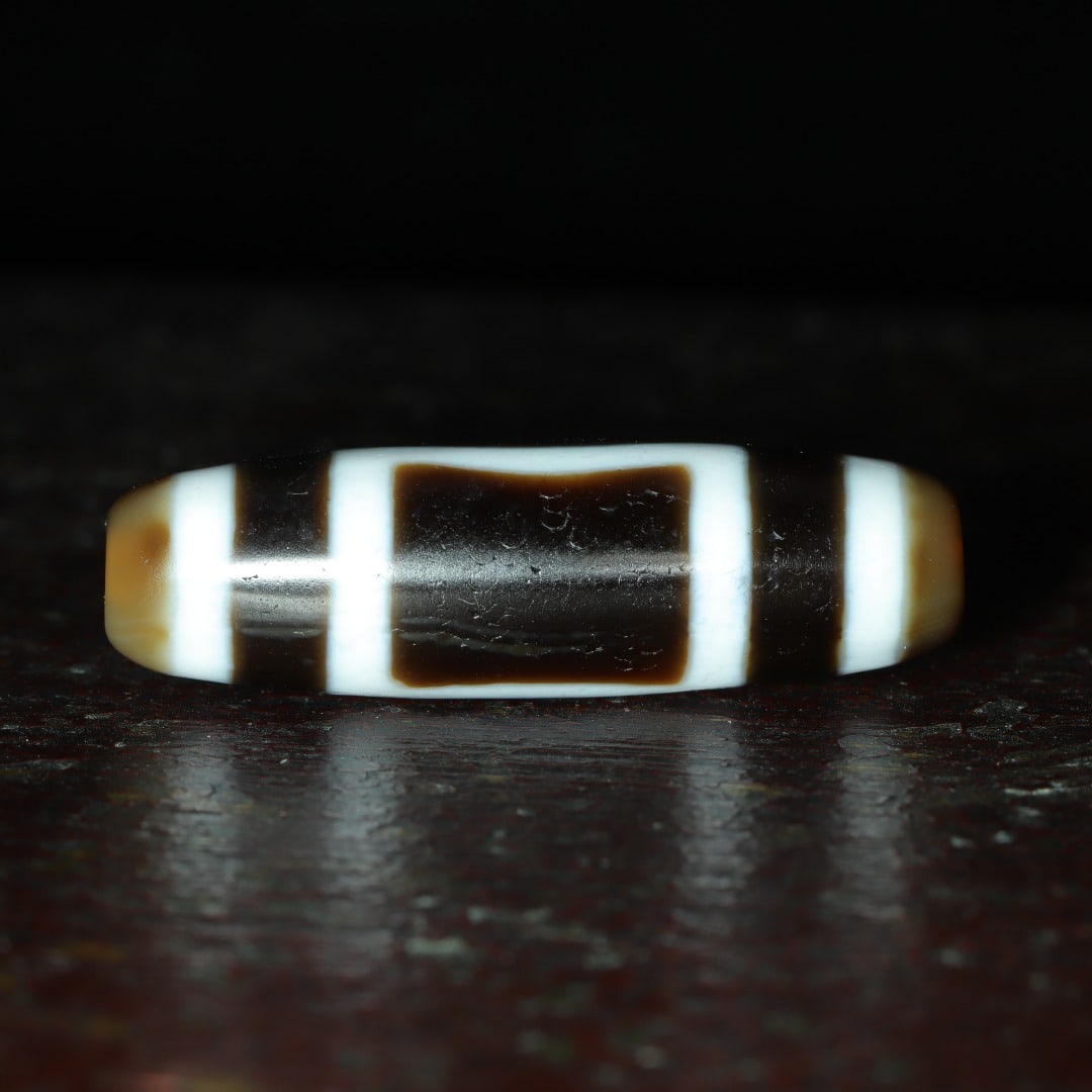 An Exquisite Dzi Bead Pendant - 7