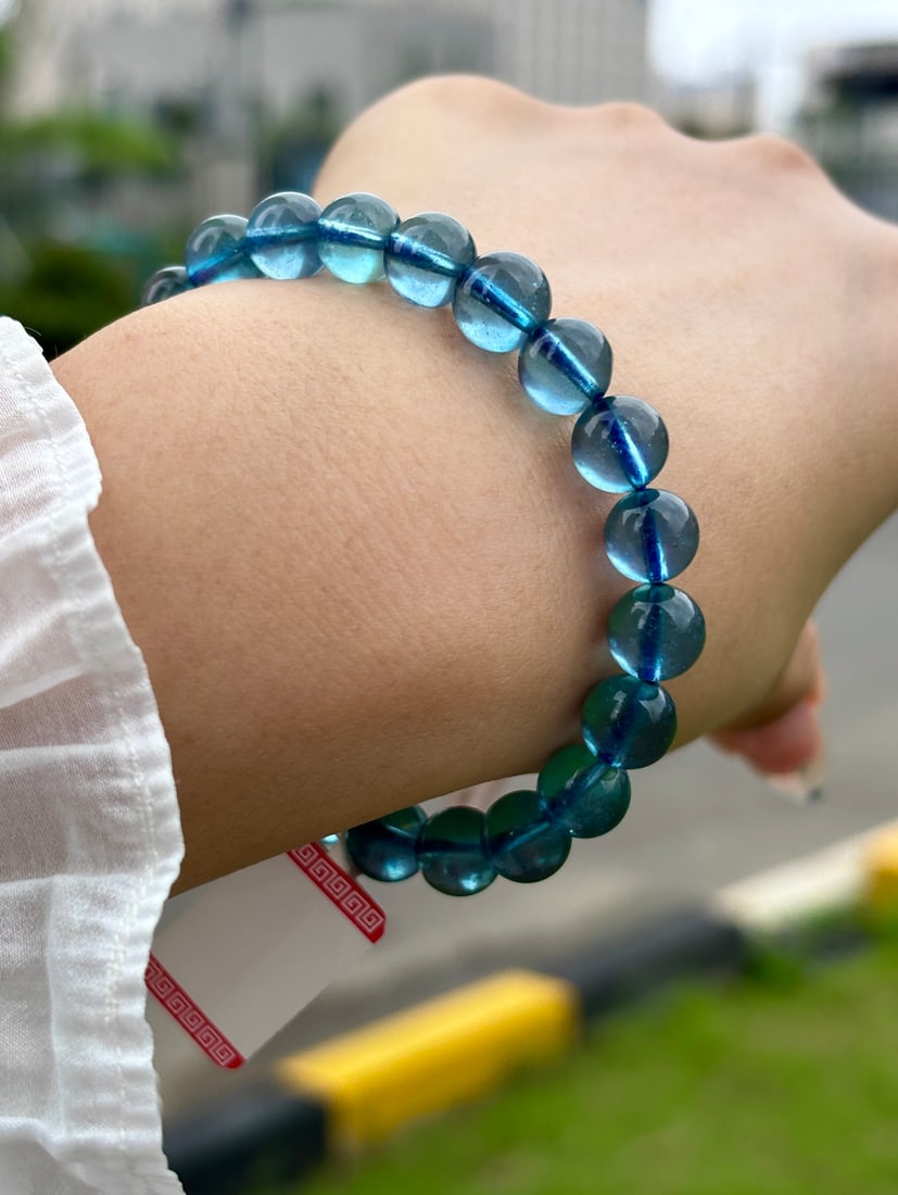 An Exquisite Aquamarine Bracelets - 6