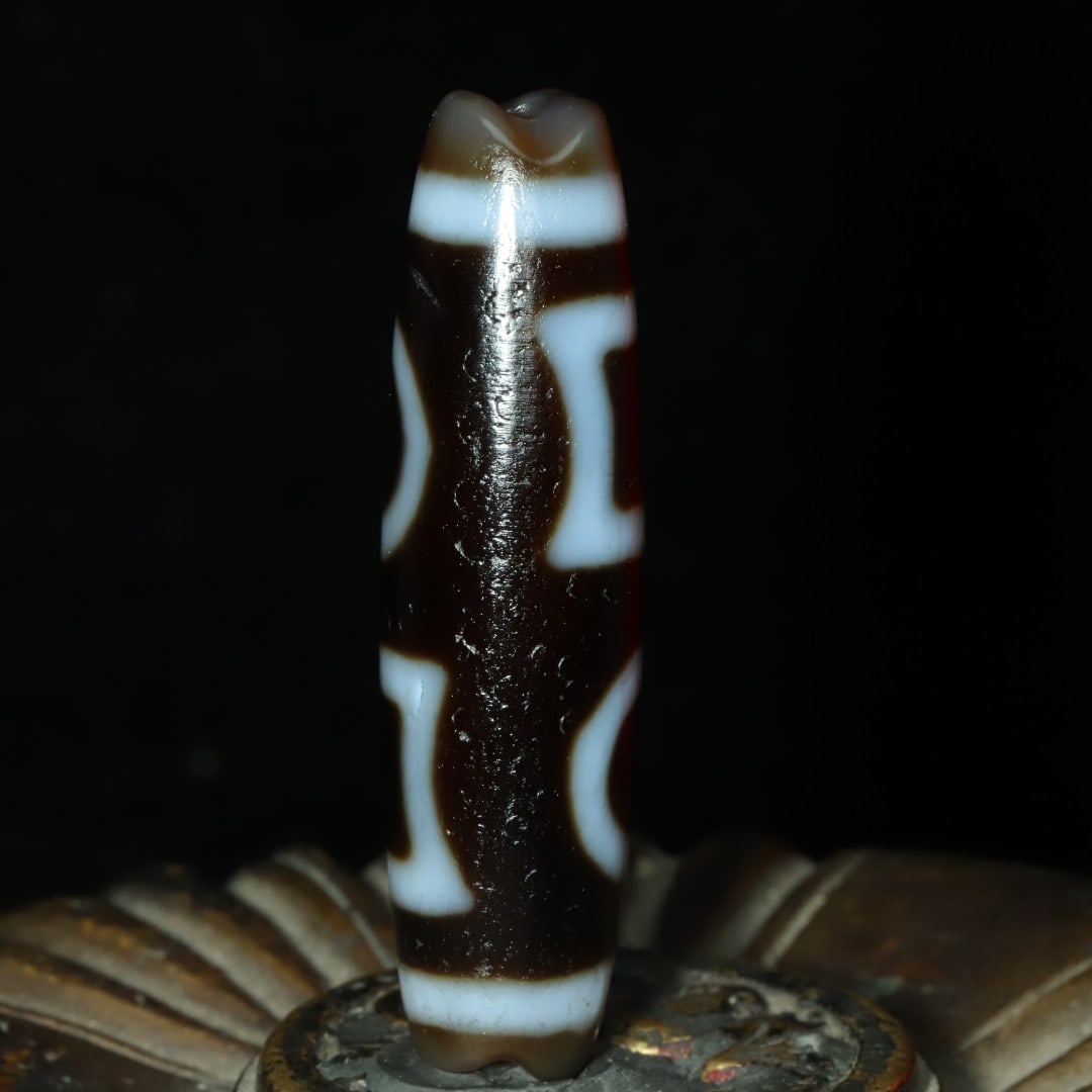 An Exquisite Dzi Bead Pendant - 4