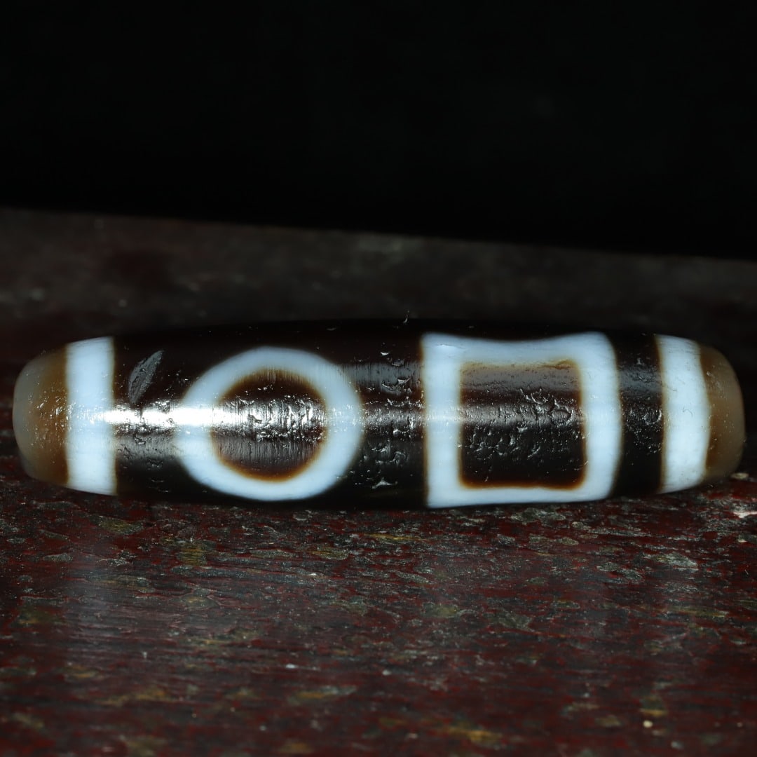 An Exquisite Dzi Bead Pendant - 7