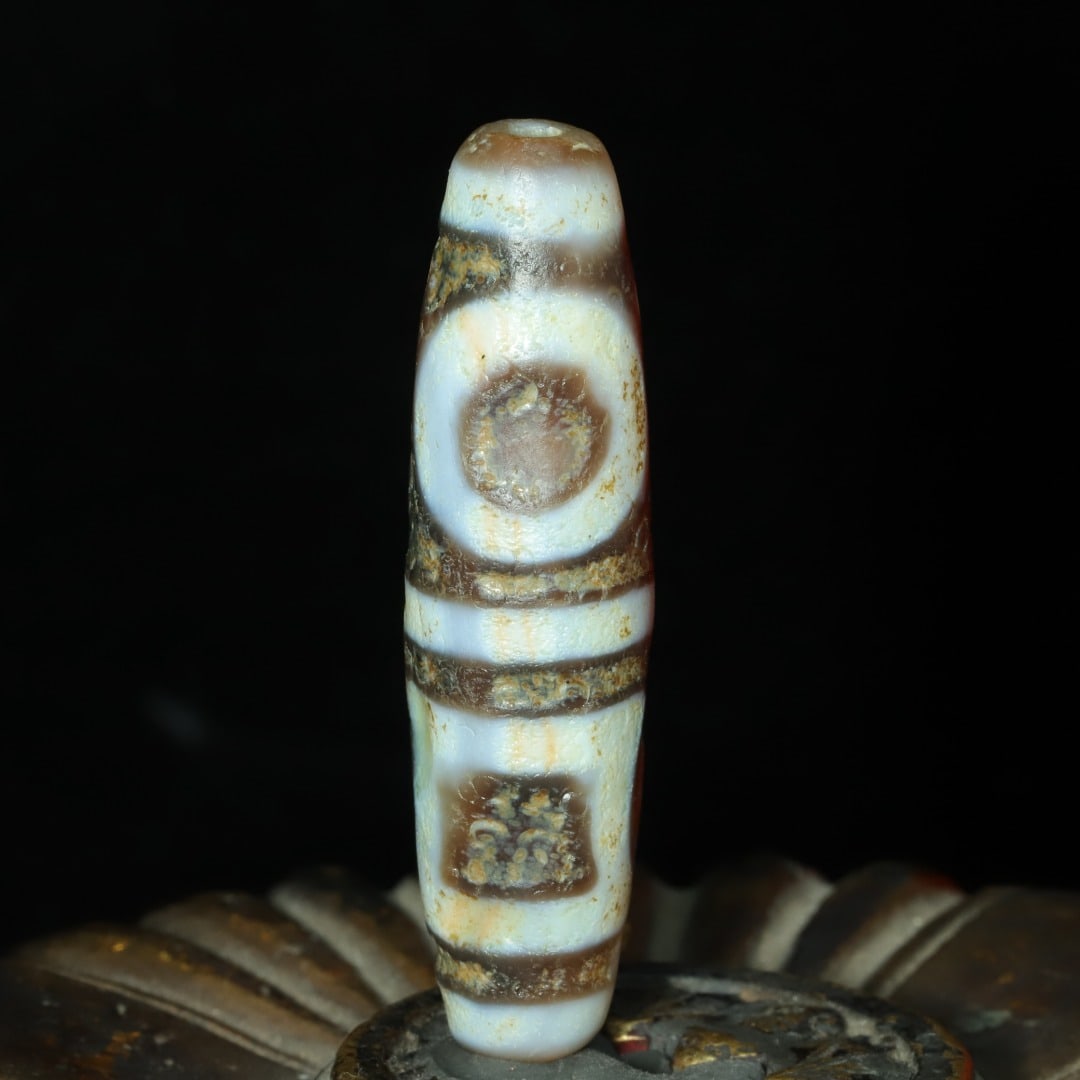 An Exquisite Dzi Bead Pendant - 3