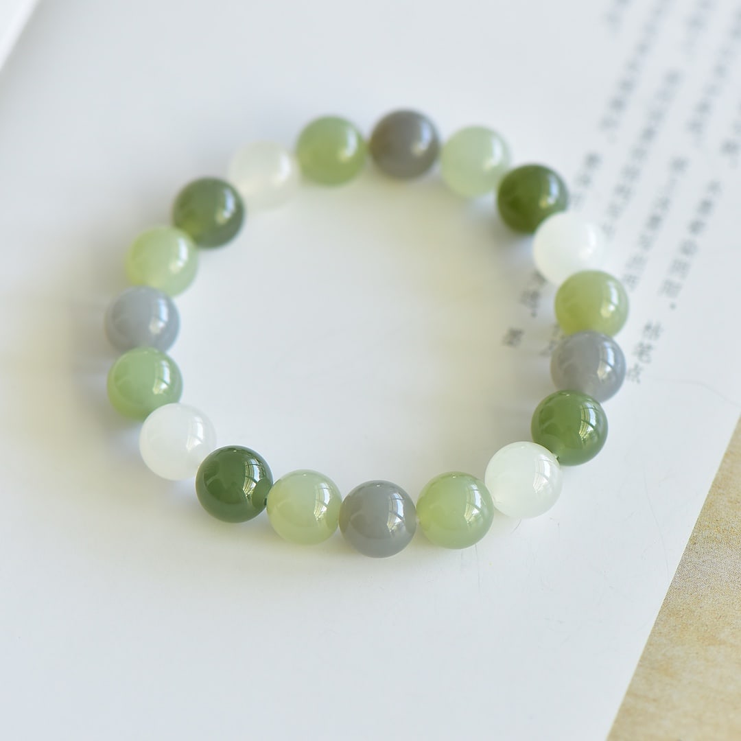 An Exquisite Multi-Gem Bracelets: An Exquisite Multi-Gem Bracelets,Size:10mm 多宝手串