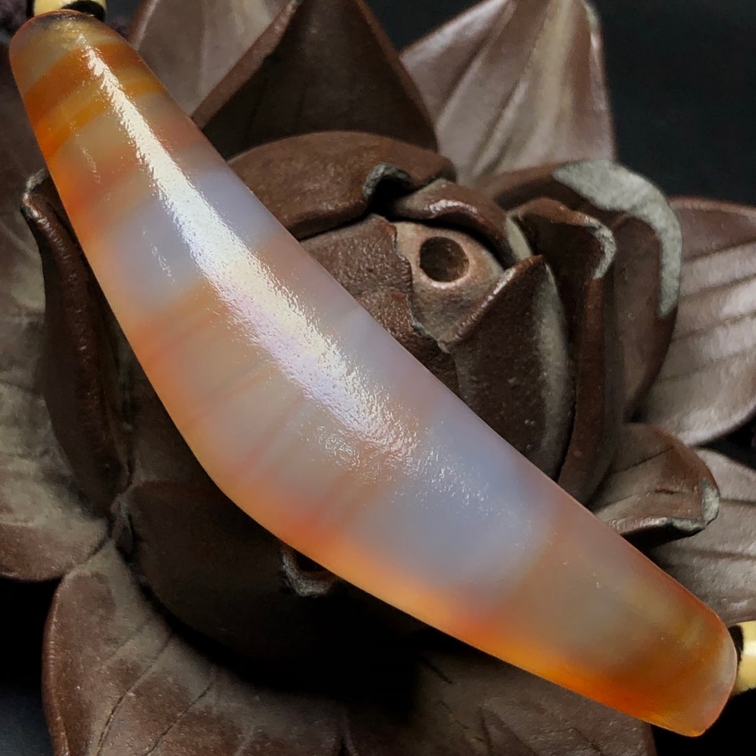 An Exquisite Dzi Bead Bracelets - 7