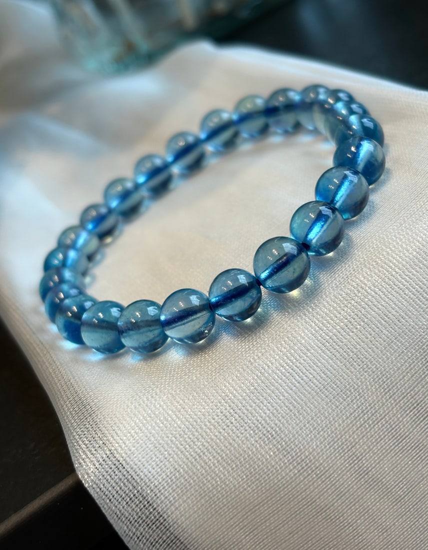 An Exquisite Aquamarine Bracelets - 4