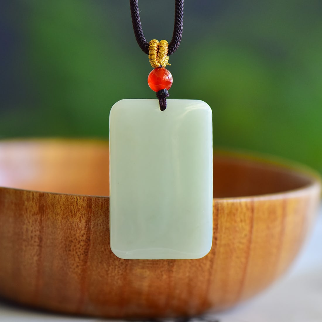 An Exquisite White Jade Pendant - 4