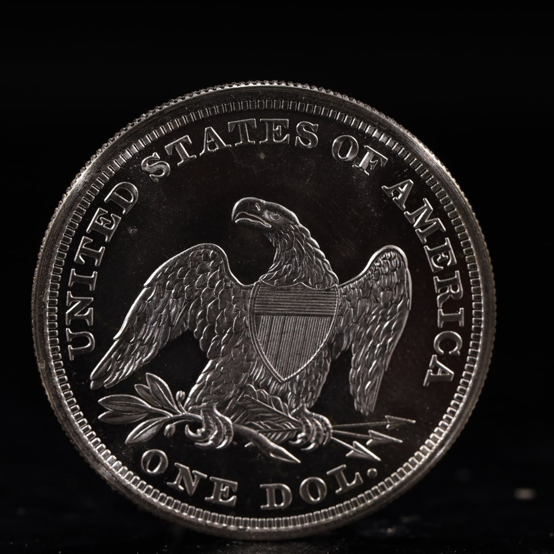 USA One Dollar 1849 Coin - 2