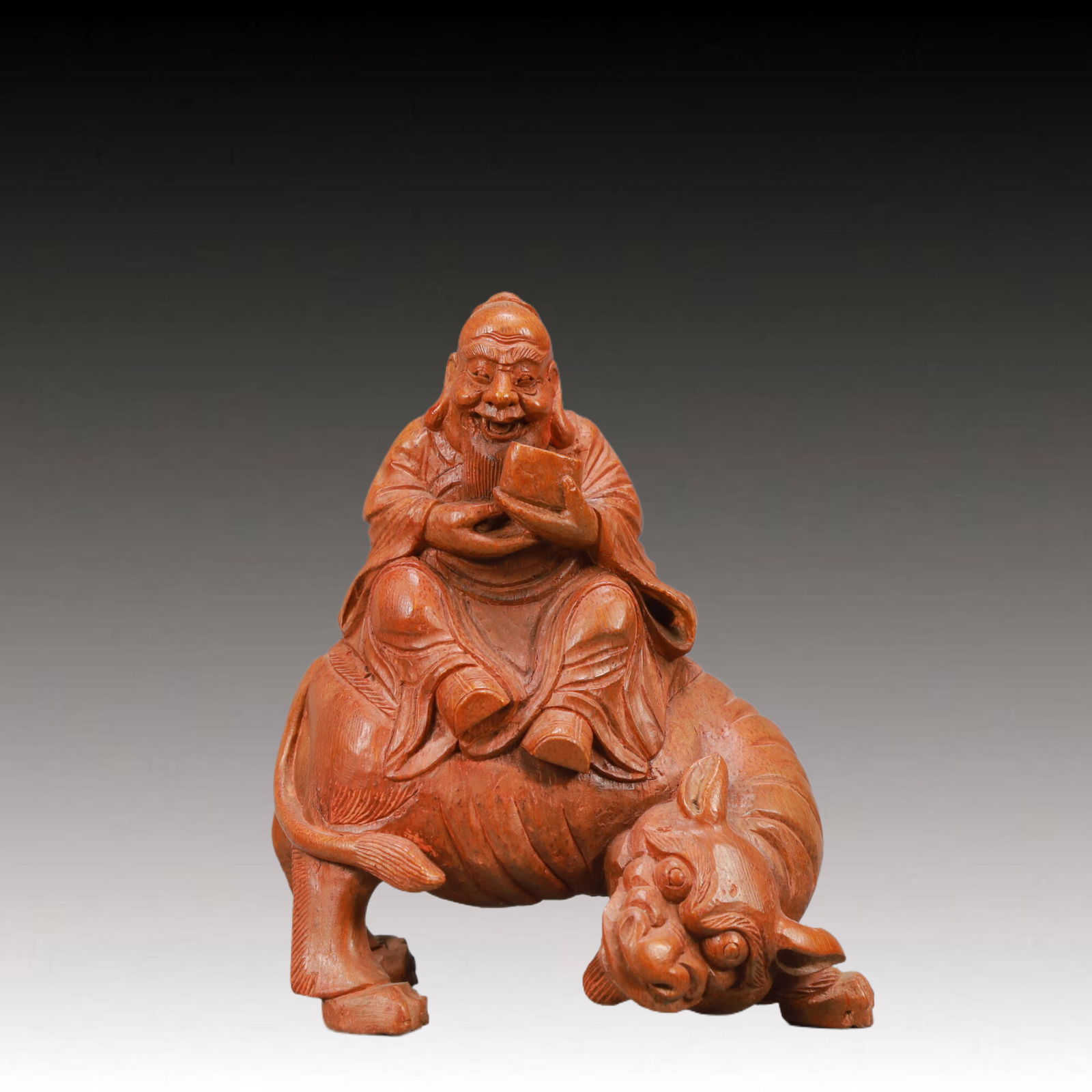A Rare Bamboo Figure Ornament (1 of 7)