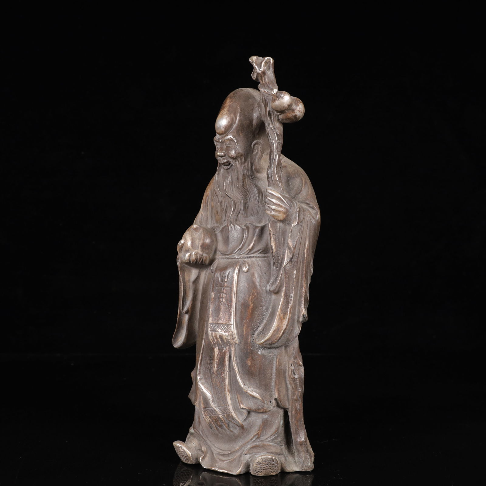 An Exquisite Silver Figure Ornament - 4