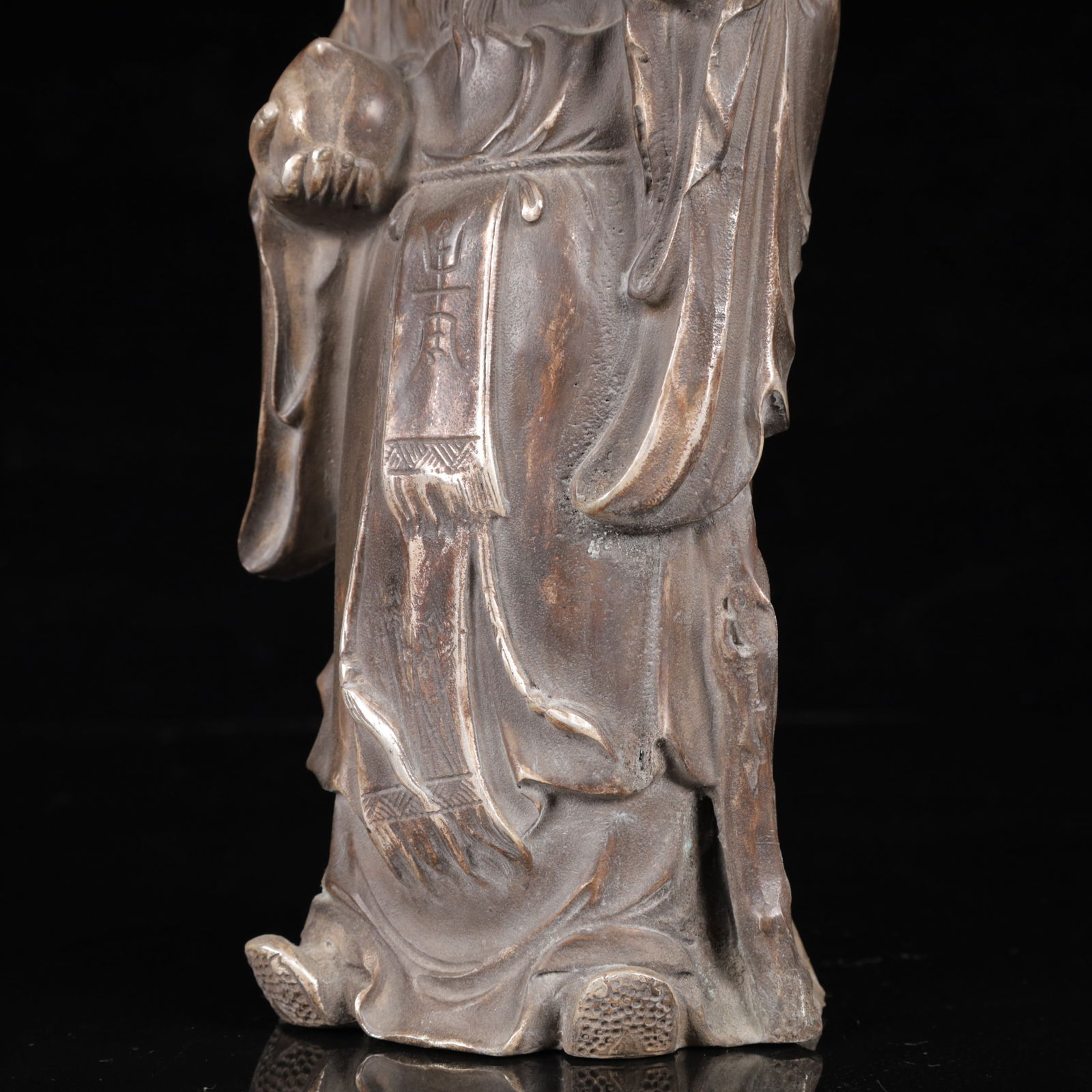 An Exquisite Silver Figure Ornament - 6