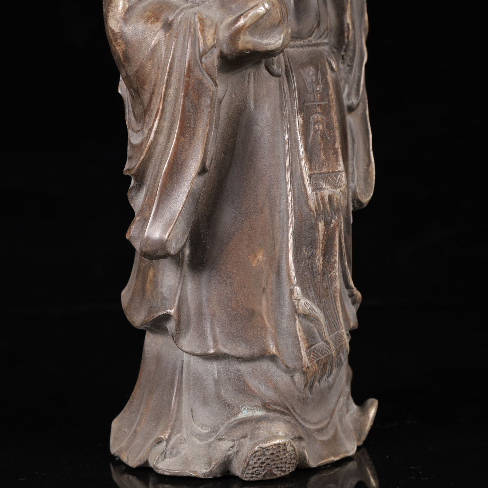 An Exquisite Silver Figure Ornament - 9