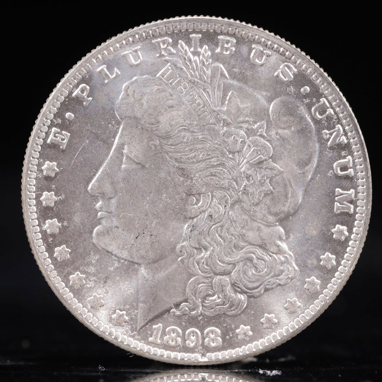 USA Morgan Dollar 1898 Coin (1 of 2)