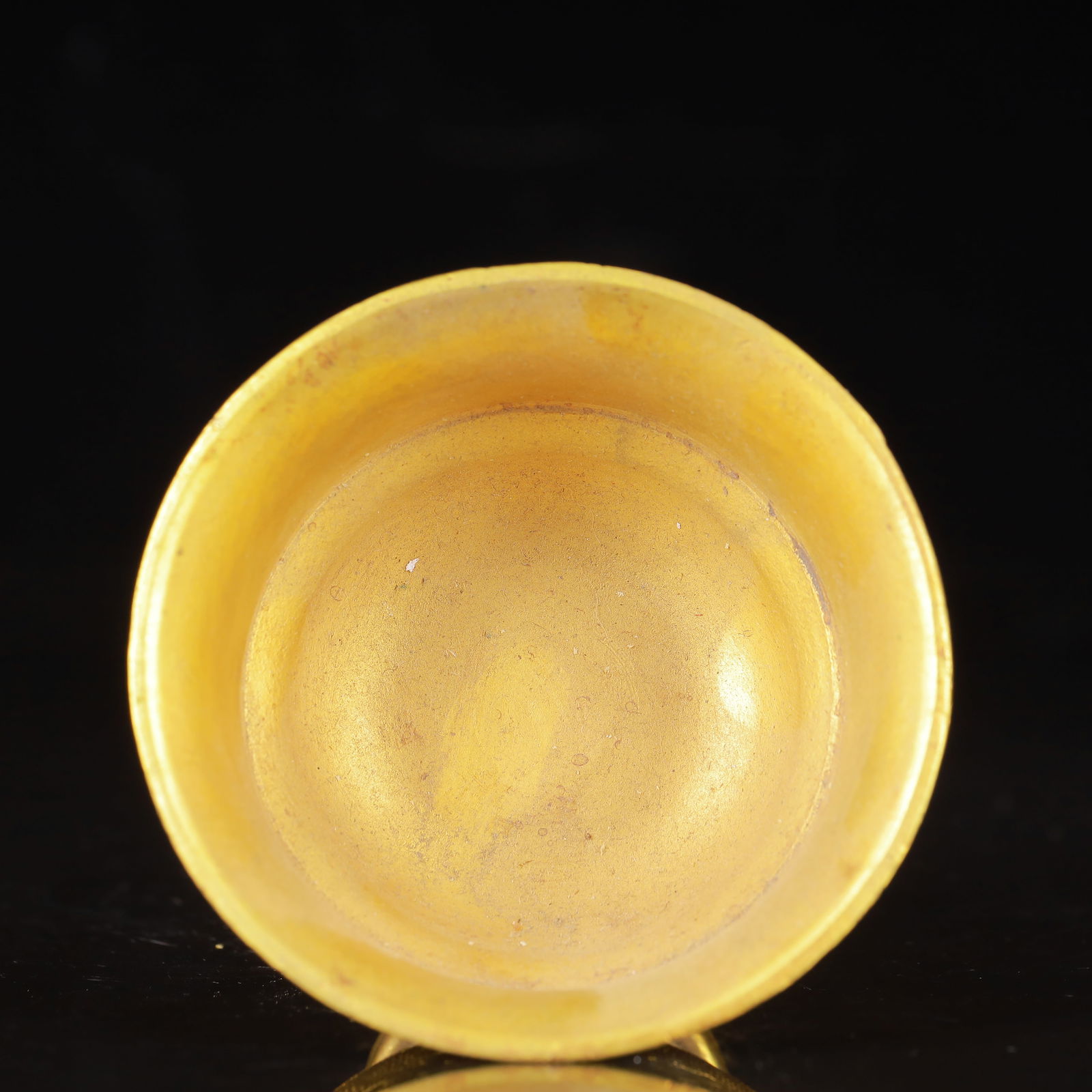 An Exquisite Gilt Bronze Dragon Pattern Cup - 6