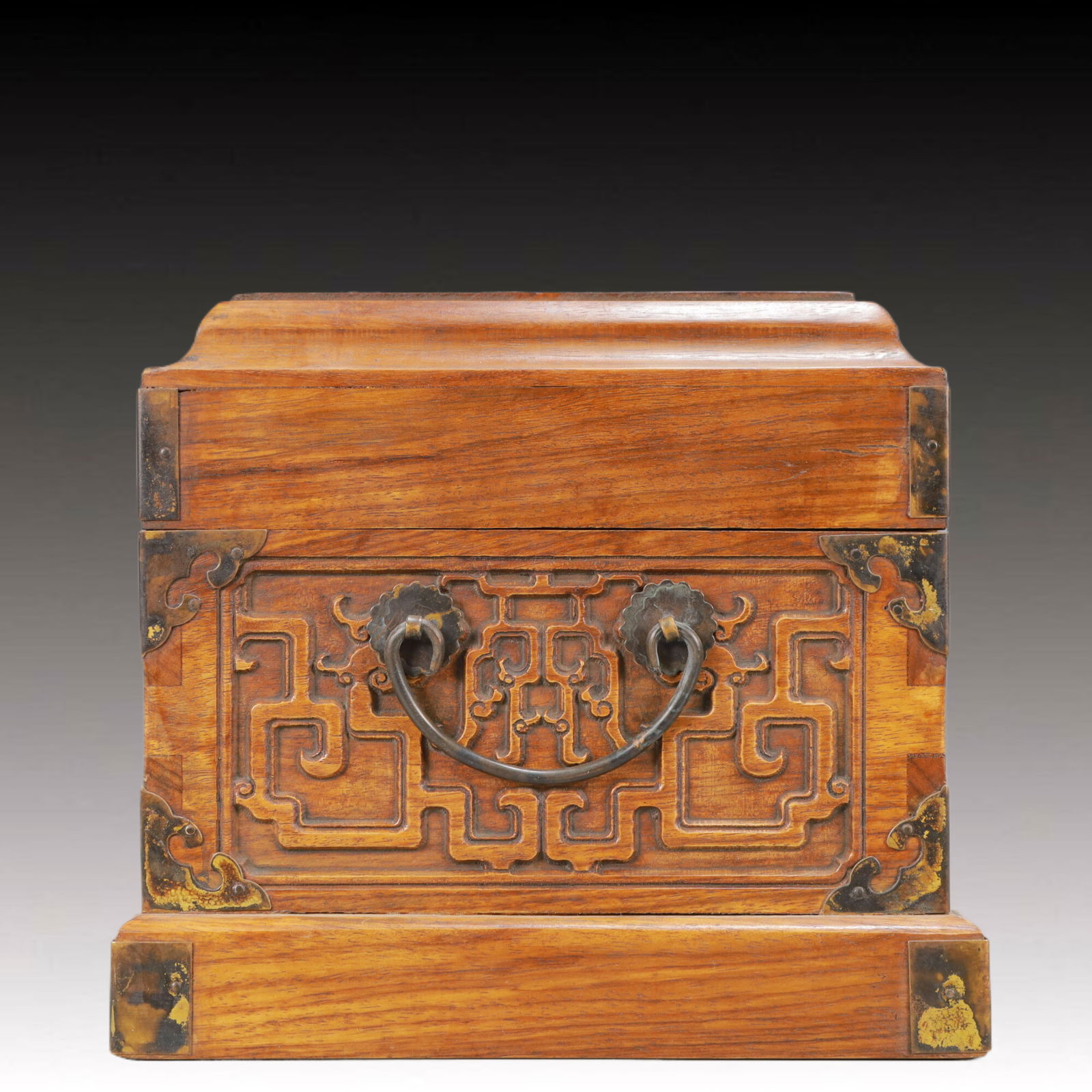 An Exquisite Boxwood Dragon Pattern Box - 3