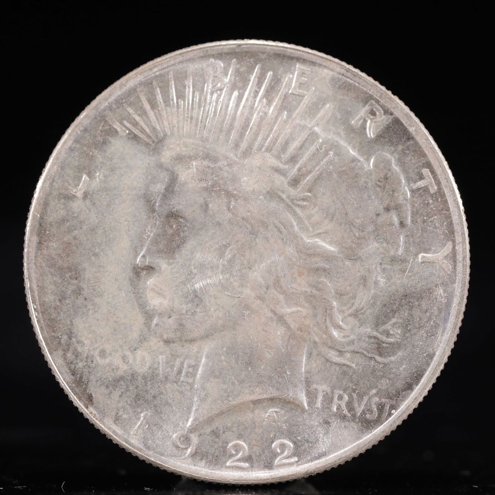 Liberty In God We Trust 1922 Sterling Silver One Dollar Coin (1 of 2)