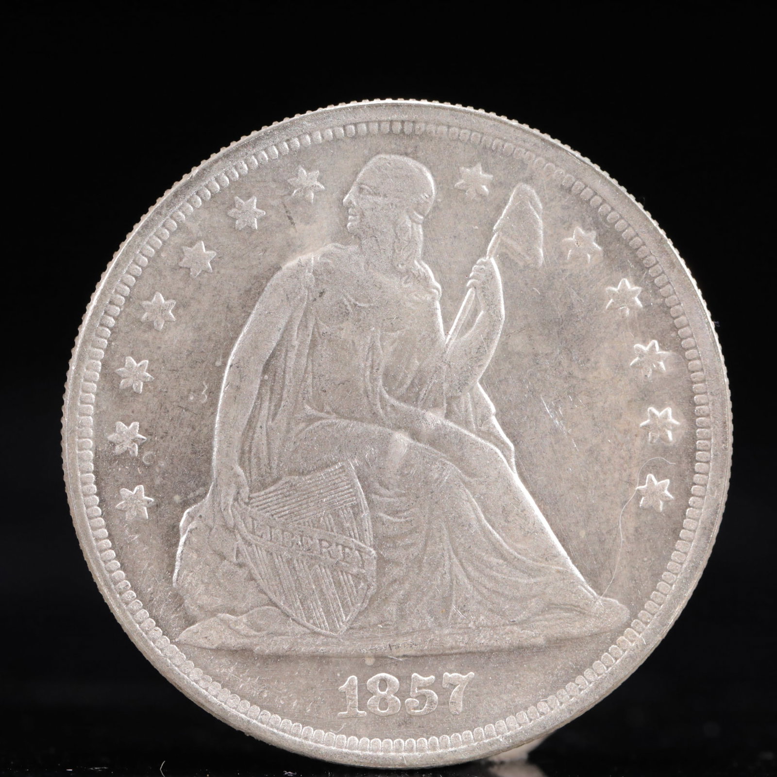 USA One Dollar 1857 Coin (1 of 2)