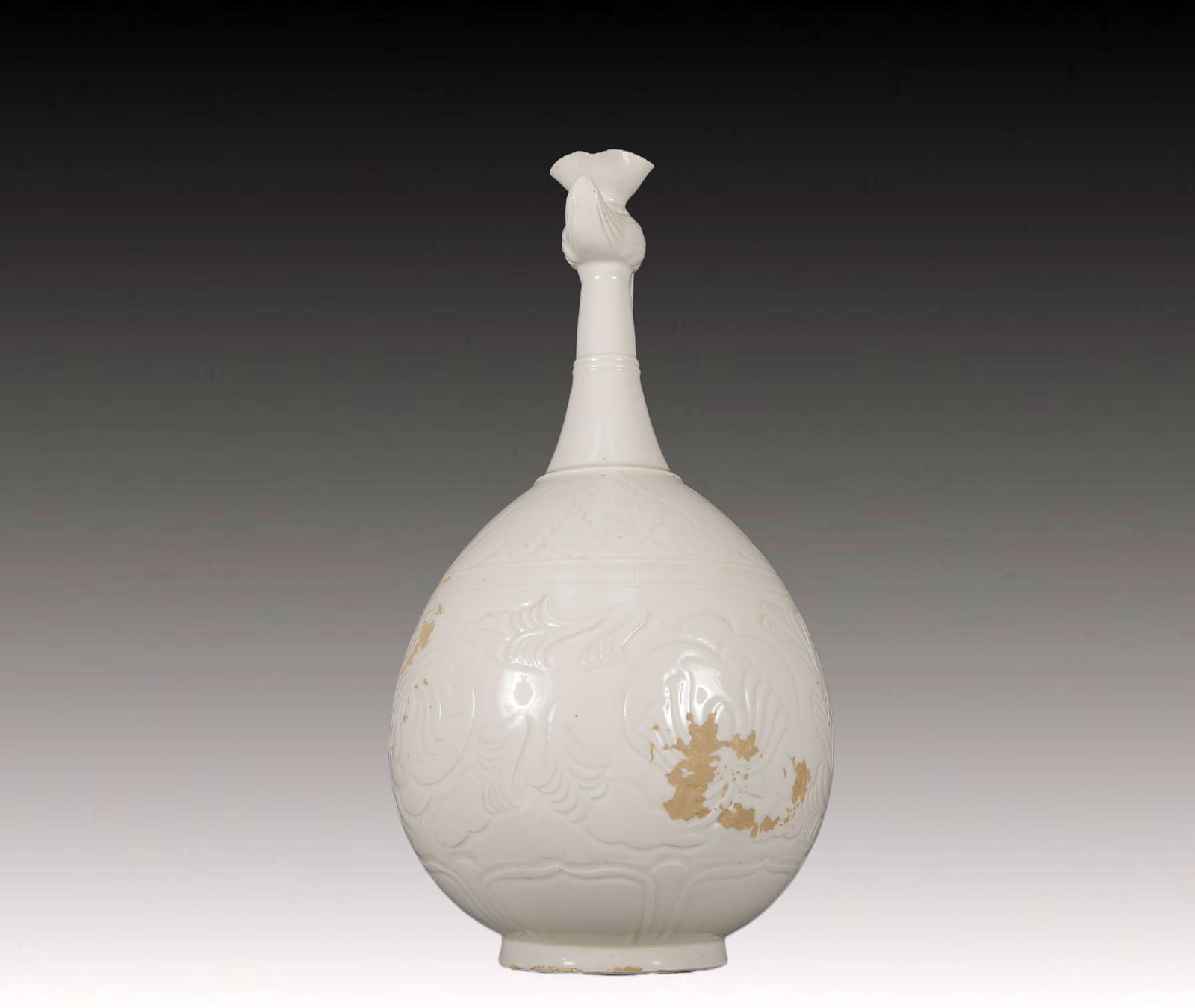 A Huge Ding yao Flower Pattern Vase - 9