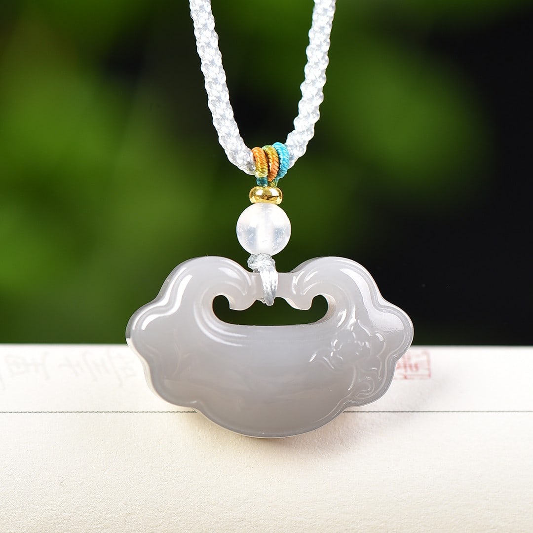 An Exquisite White Jade Pendant (1 of 4)