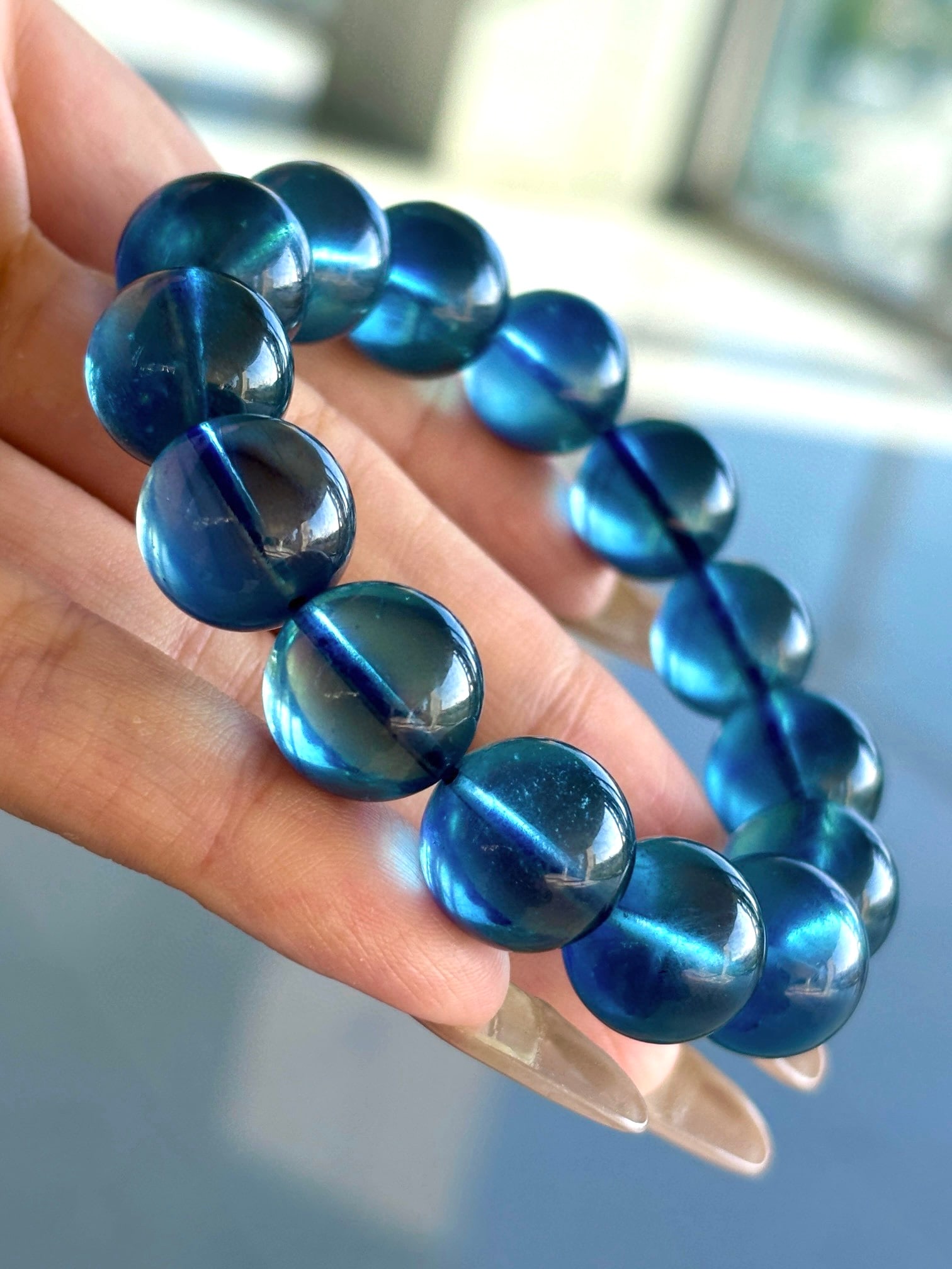 An Exquisite Aquamarine Bracelets - 2