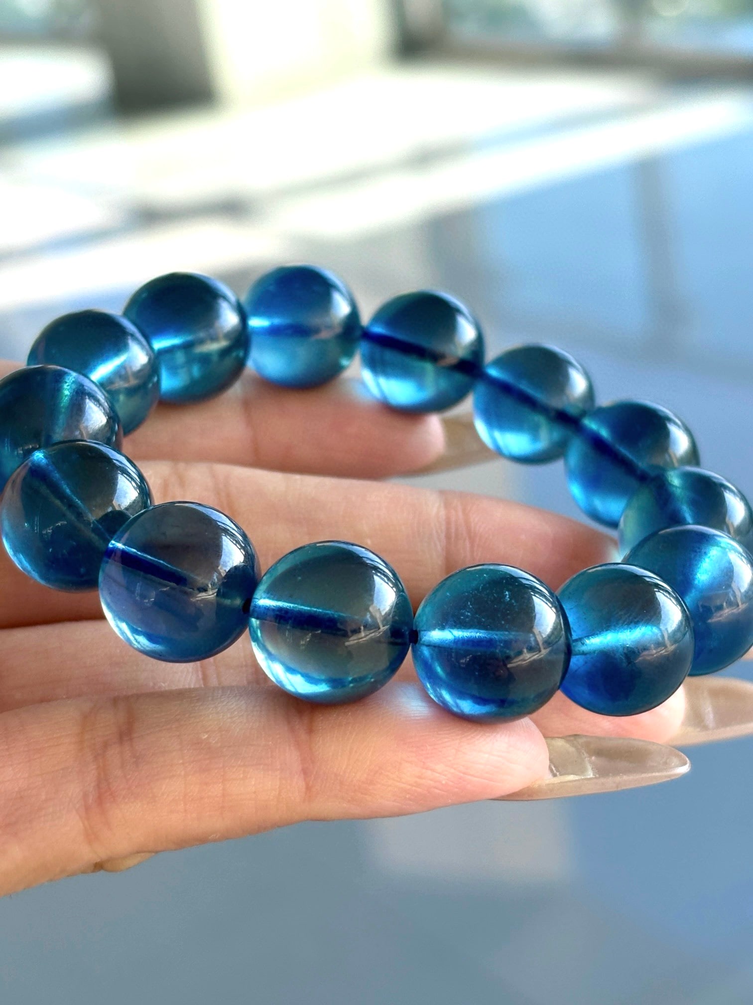 An Exquisite Aquamarine Bracelets - 3