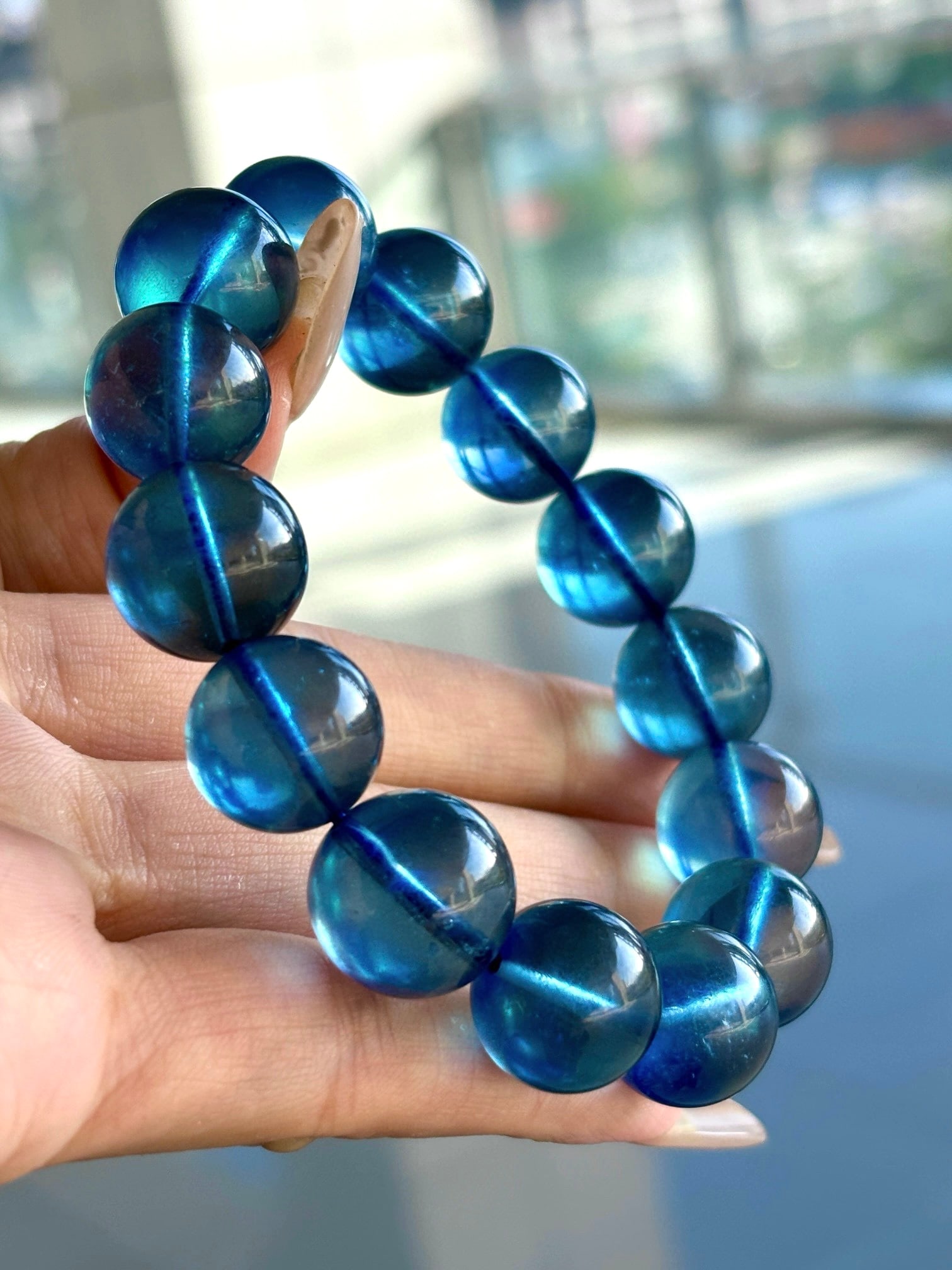An Exquisite Aquamarine Bracelets - 5