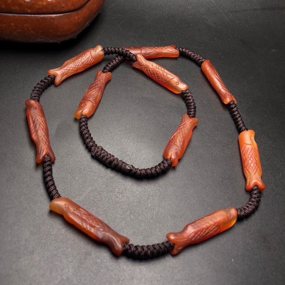 A Precious Agate Necklace - 4