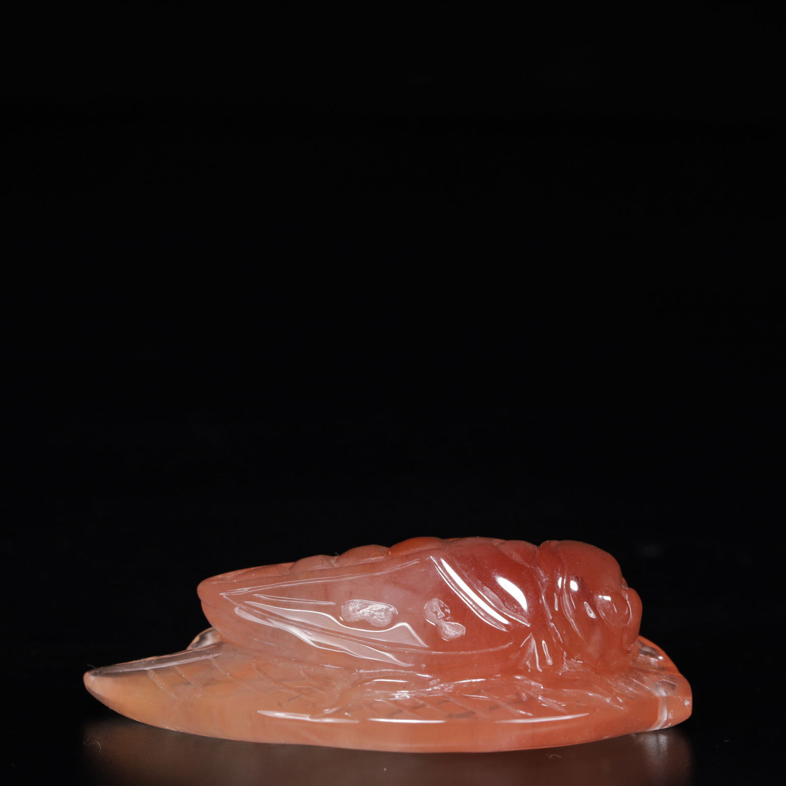 An Exquisite Crystal Cicada Pendant (1 of 8)