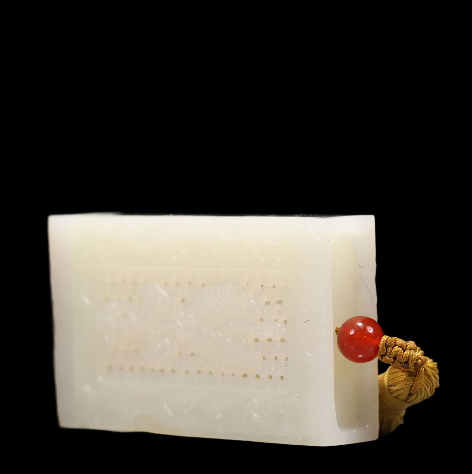 An Exquisite White Jade Fish Pattern Pendant - 6