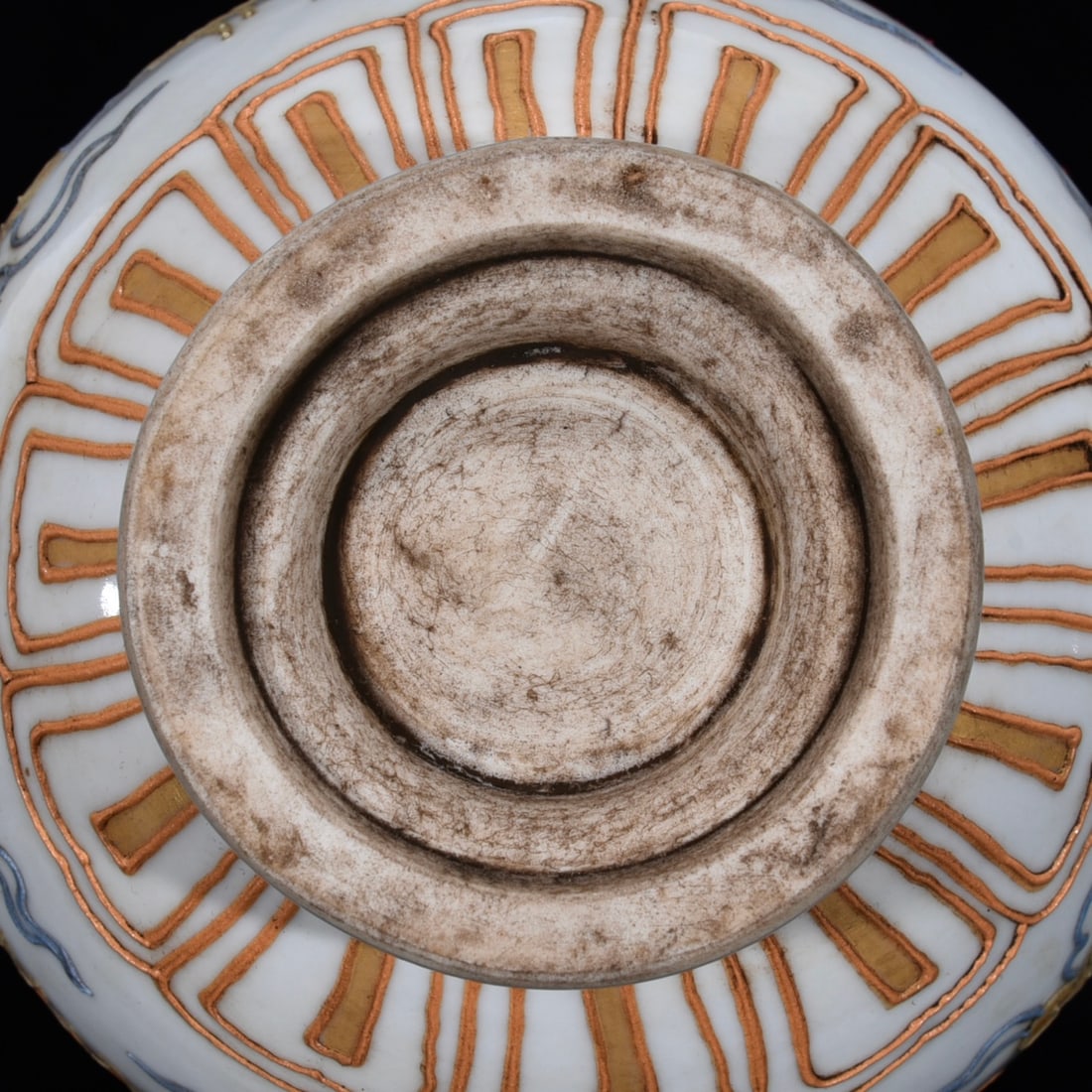 An Exquisite Paste relief Auspicious Cloud and Phoenix Pattern Ewer - 9