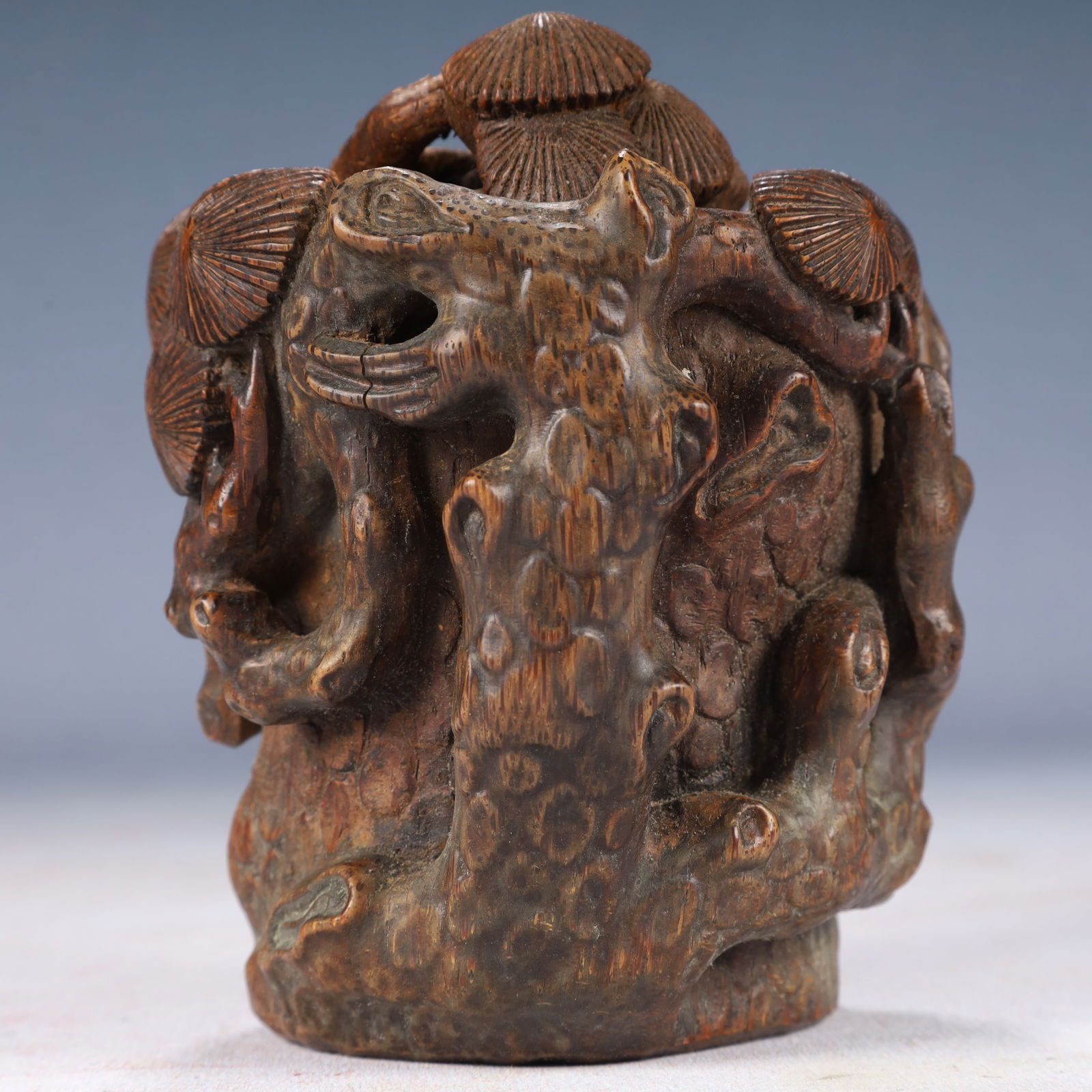 An Exquisite Bamboo Pine Pattern Teapot - 6