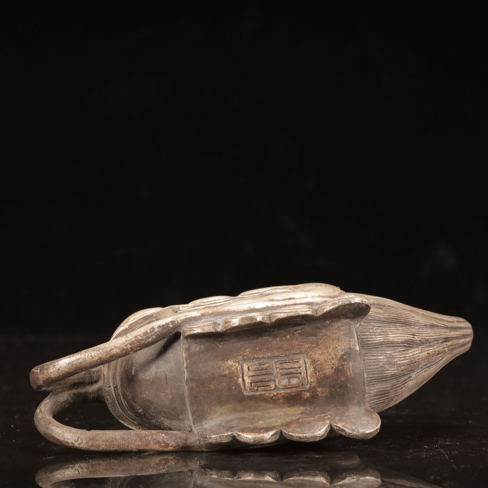 An Exquisite Silver Dragon Pattern Ewer - 8