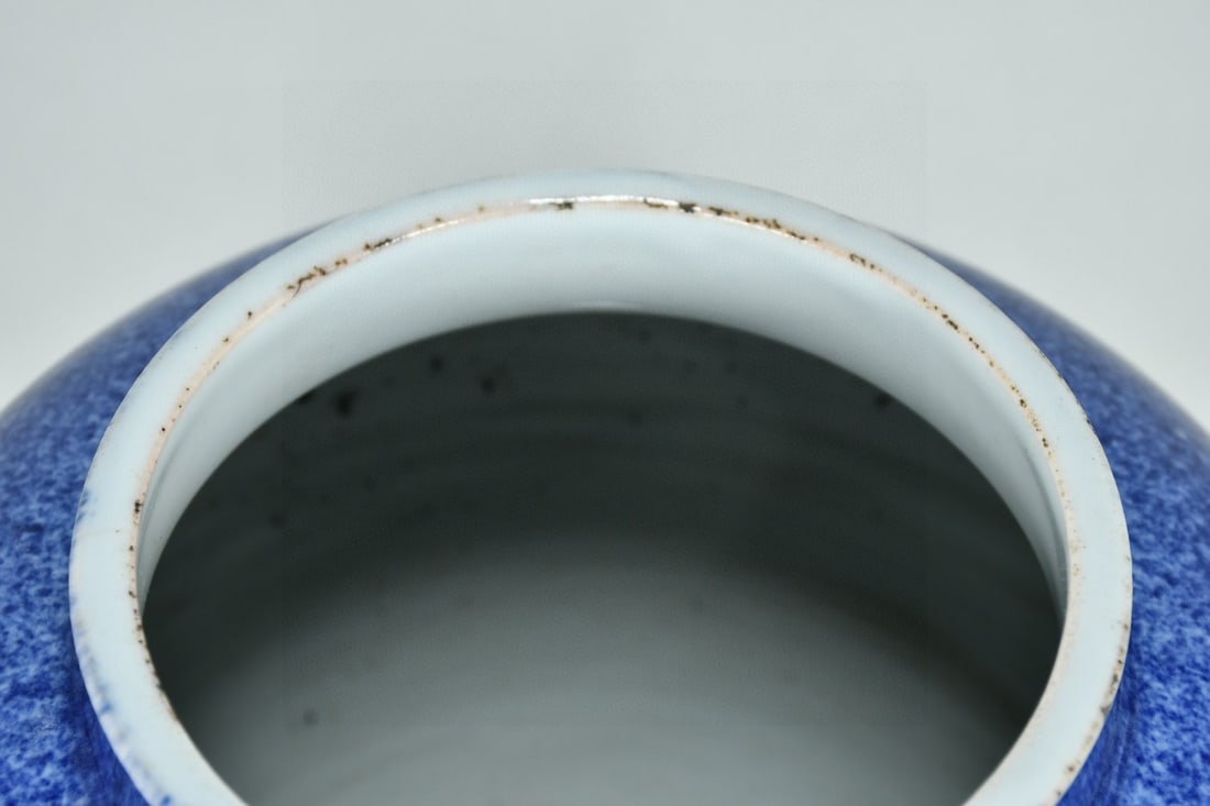 An Exquisite Blue Glazed Jar - 7