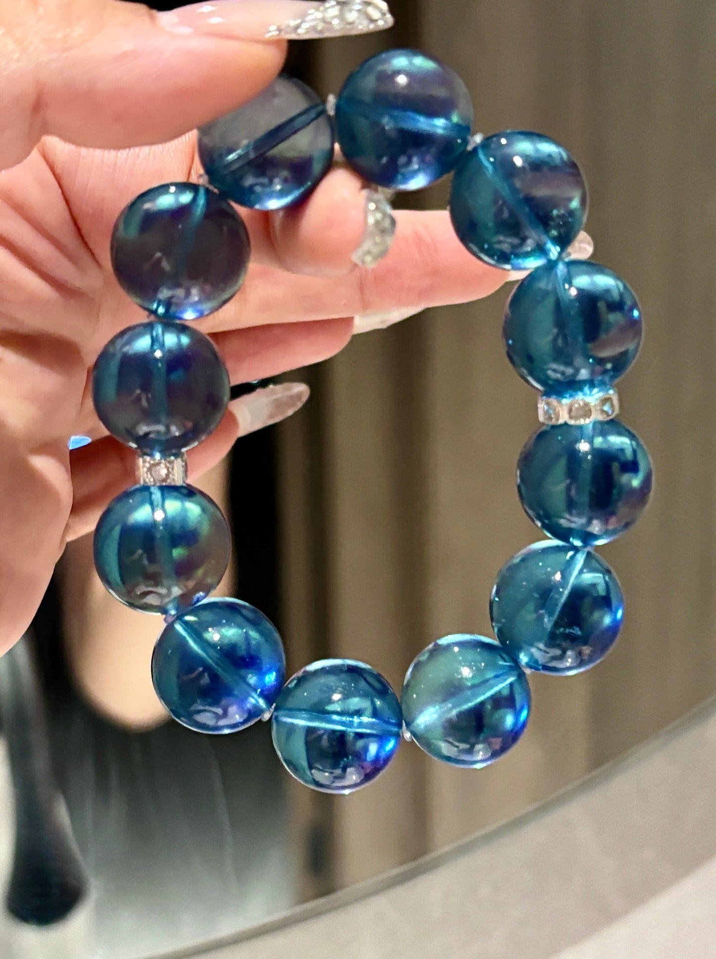 An Exquisite Aquamarine Bracelets (1 of 6)